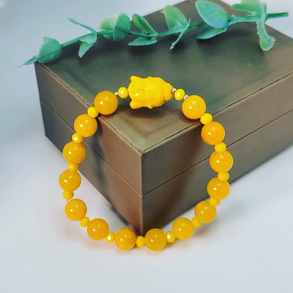 Turquoise Buddha bracelet